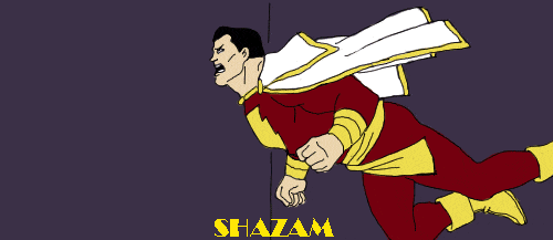 Shazam Transformation animated GIF